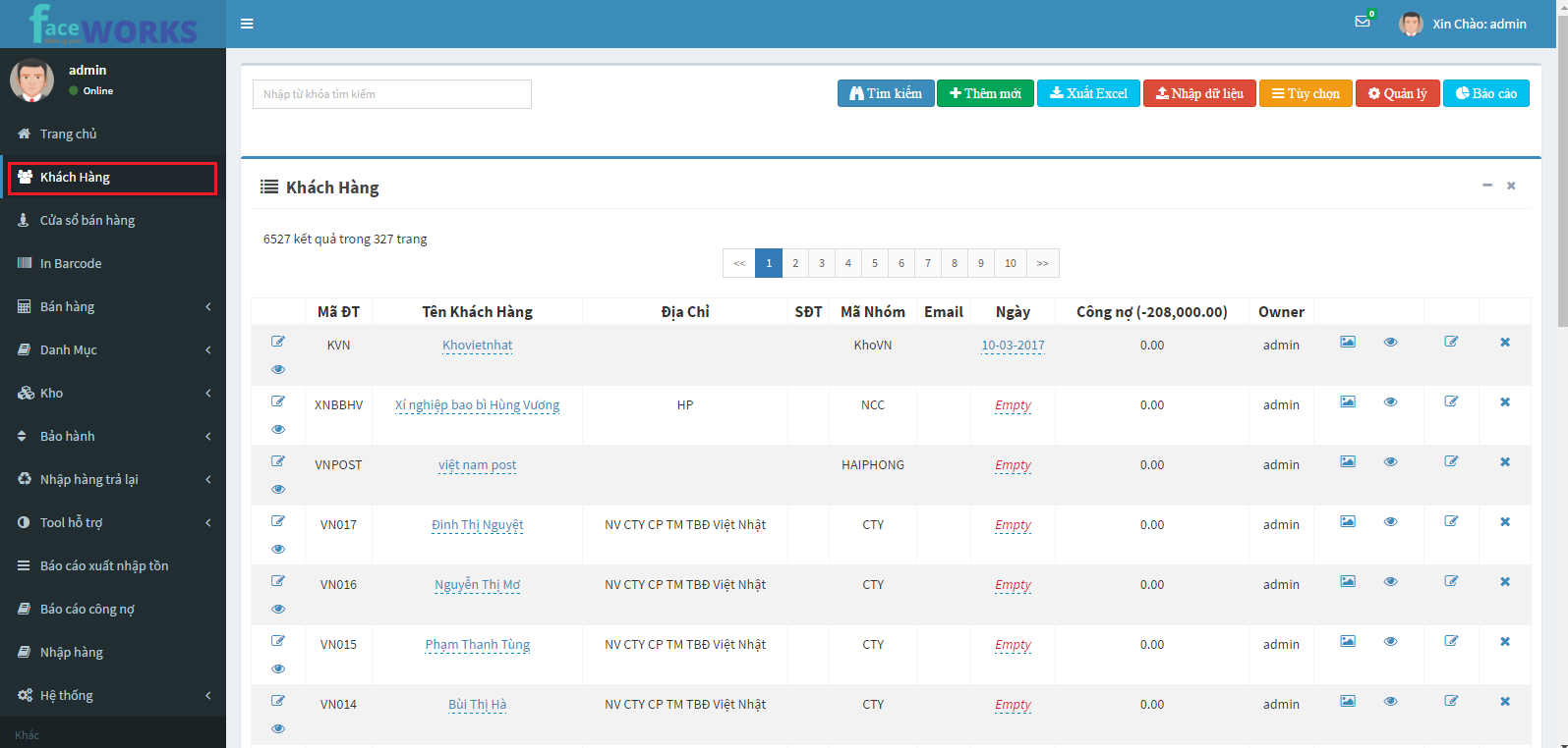 quản lý kho hàng thông minh chuyển đổi số
